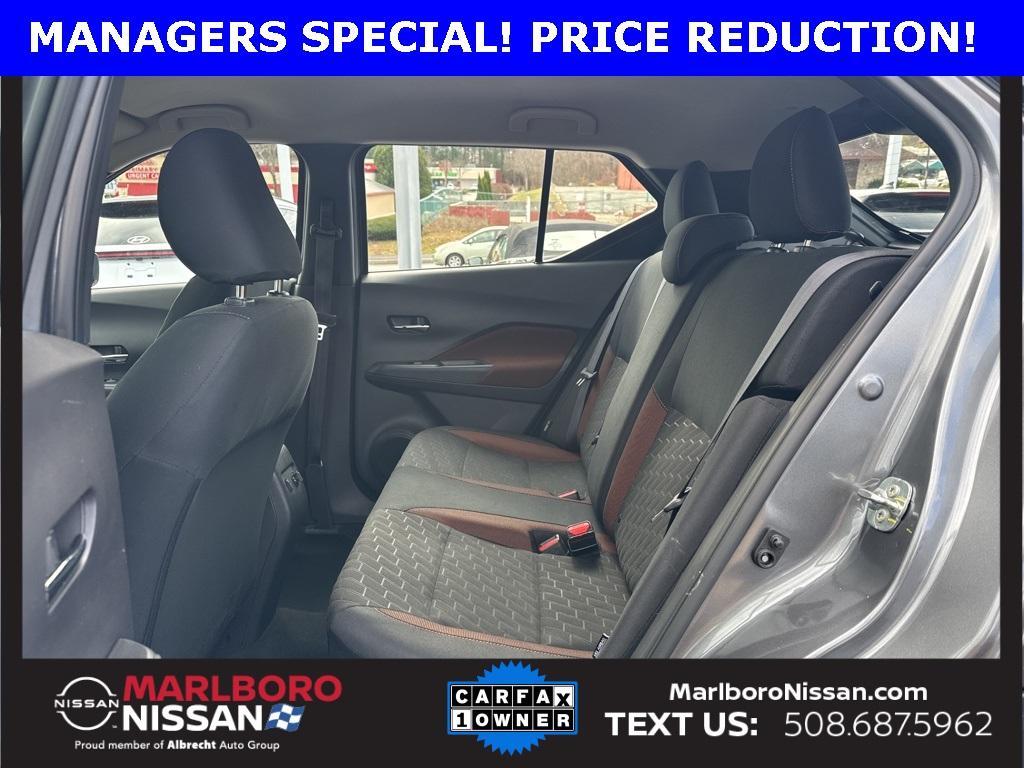 used 2024 Nissan Kicks car, priced at $16,499