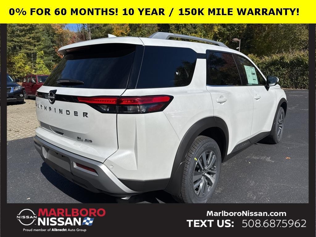 new 2025 Nissan Pathfinder car, priced at $38,555