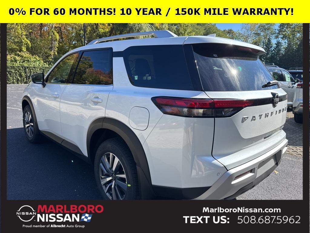 new 2025 Nissan Pathfinder car, priced at $38,555