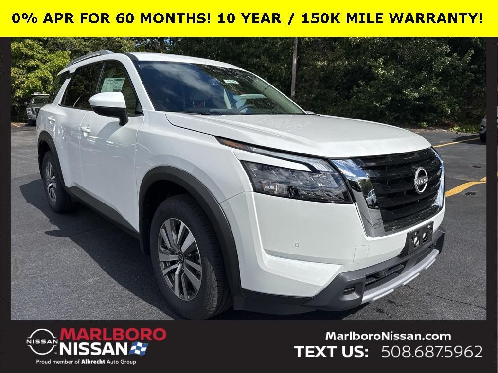 new 2025 Nissan Pathfinder car, priced at $38,237