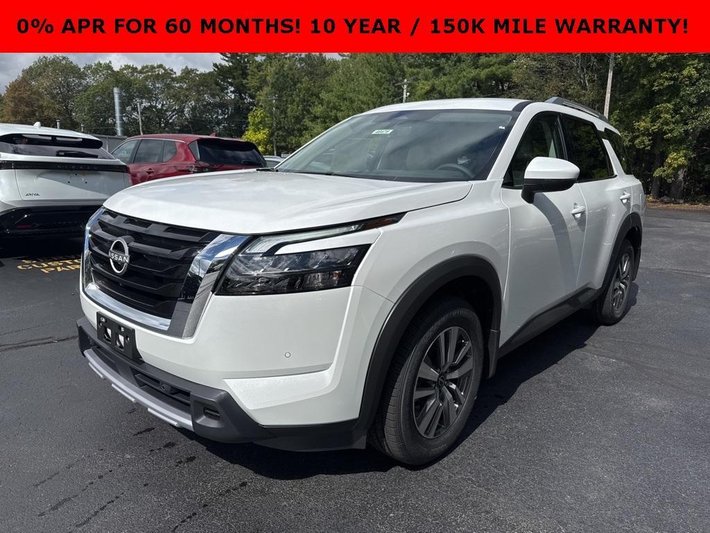 new 2025 Nissan Pathfinder car, priced at $38,237