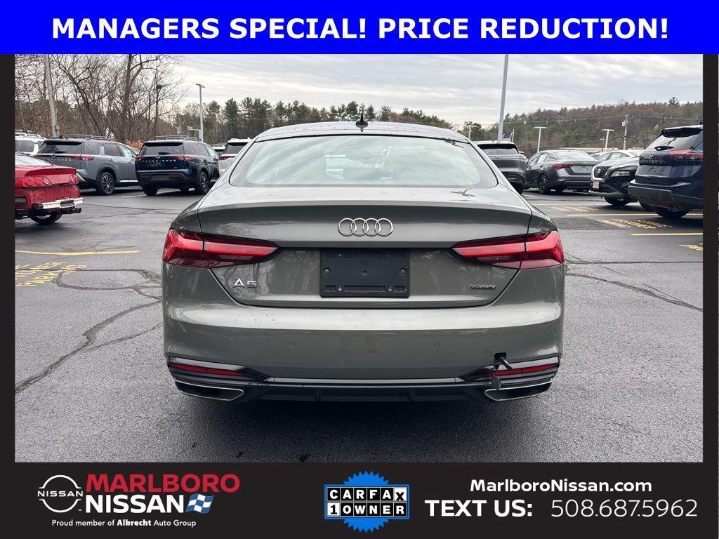 used 2025 Audi A5 Sportback car, priced at $29,982