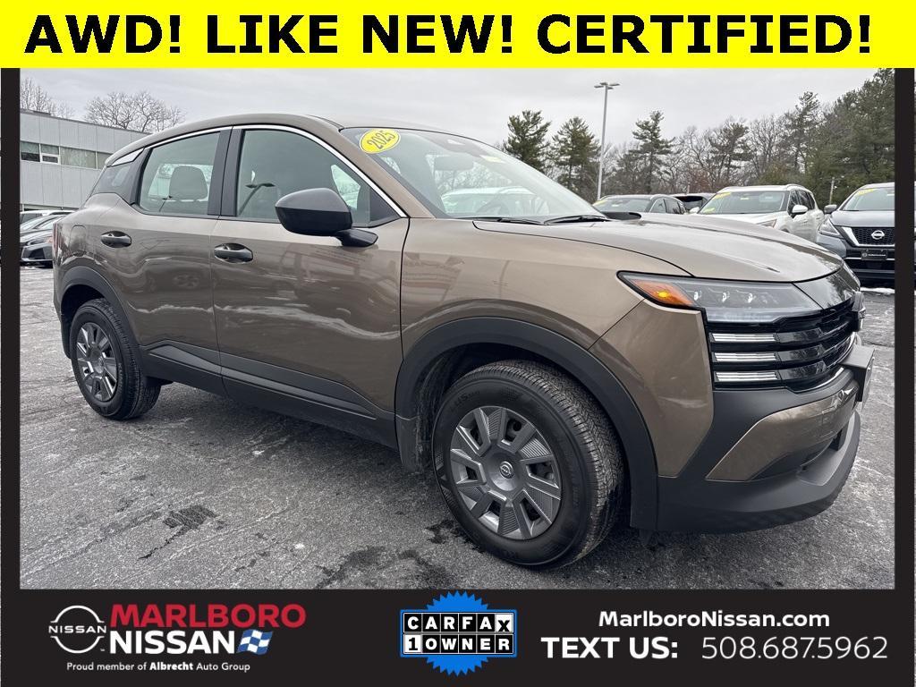 used 2025 Nissan Kicks car, priced at $20,999