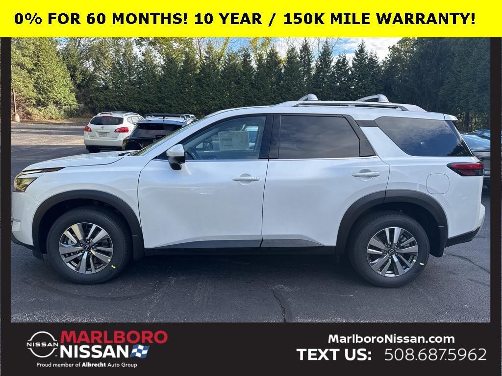 new 2025 Nissan Pathfinder car, priced at $38,600