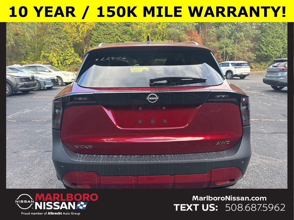 new 2026 Nissan Kicks car, priced at $26,037
