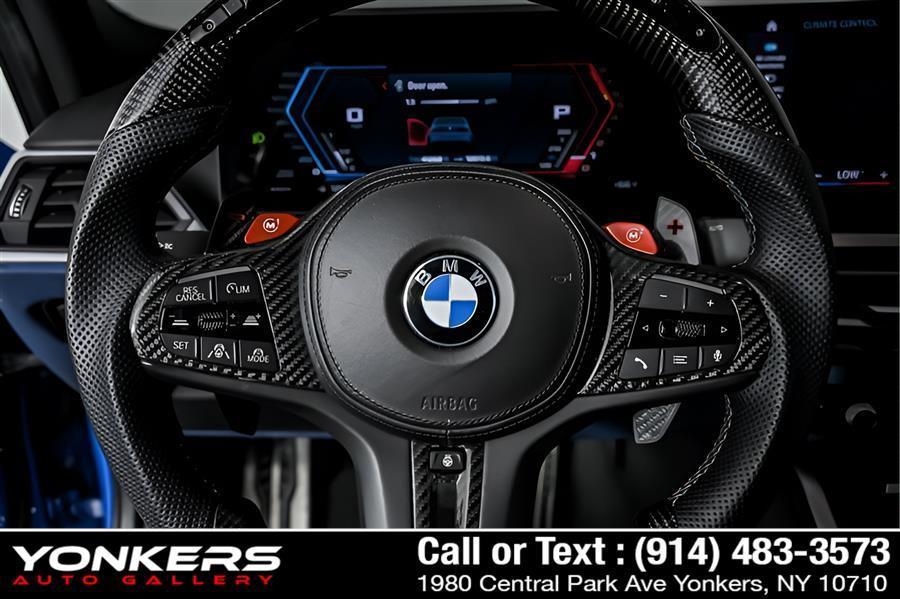 used 2024 BMW M3 car, priced at $85,255