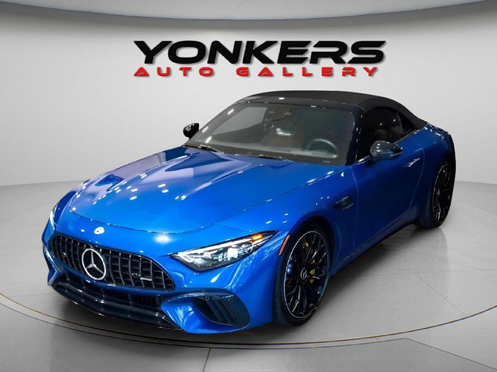 used 2022 Mercedes-Benz AMG SL 55 car, priced at $76,850