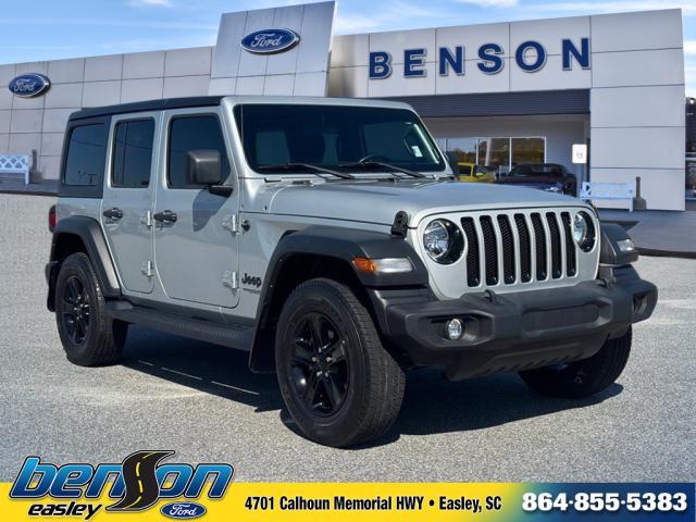 used 2022 Jeep Wrangler Unlimited car, priced at $29,901