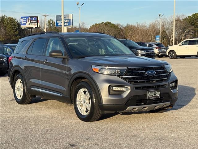 used 2021 Ford Explorer car, priced at $18,366