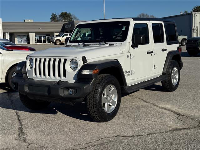 used 2020 Jeep Wrangler Unlimited car, priced at $21,469