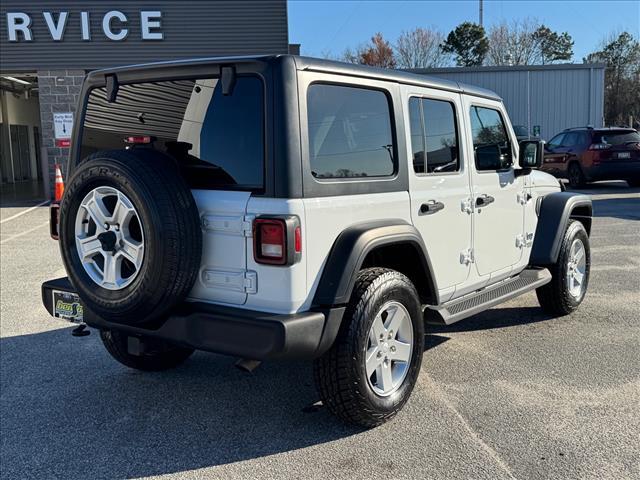 used 2020 Jeep Wrangler Unlimited car, priced at $21,469