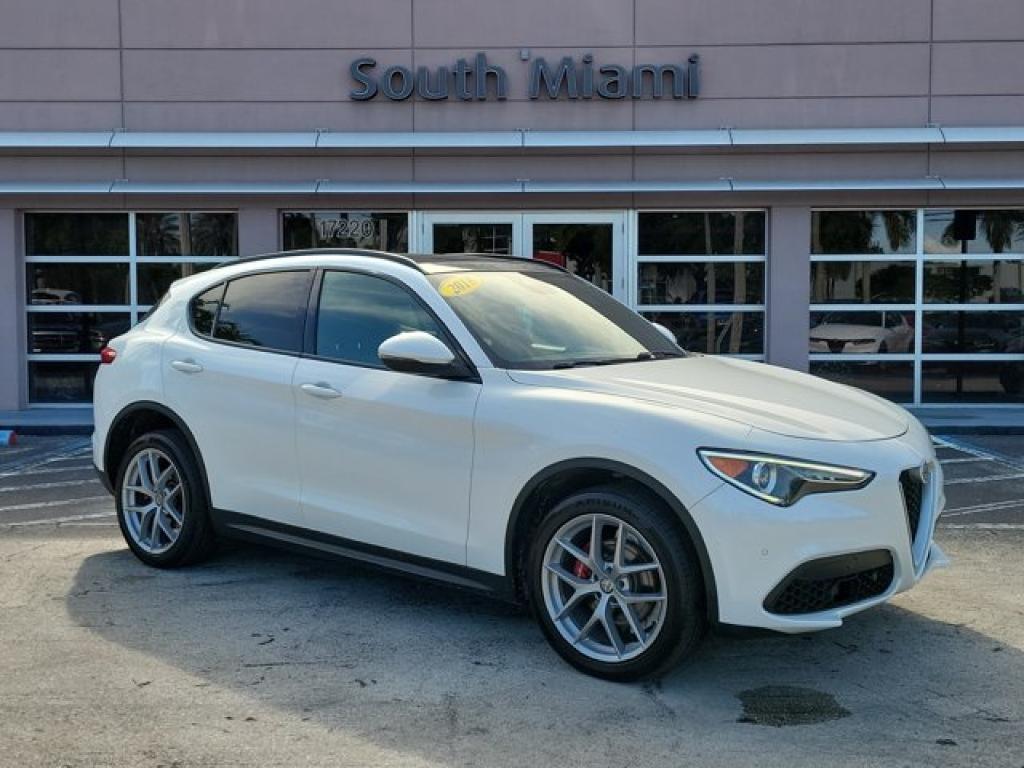 used 2018 Alfa Romeo Stelvio car, priced at $16,500