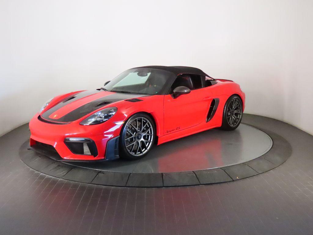 used 2025 Porsche 718 Spyder car, priced at $229,900