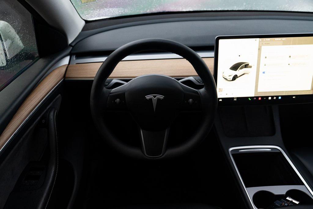 2023 Pearl White Multi-Coat Tesla Model Y