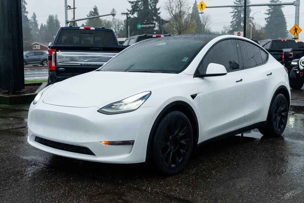 2023 Pearl White Multi-Coat Tesla Model Y