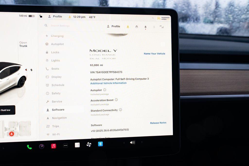 2023 Pearl White Multi-Coat Tesla Model Y