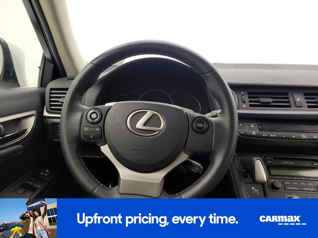 used 2015 Lexus CT 200h car, priced at $13,998