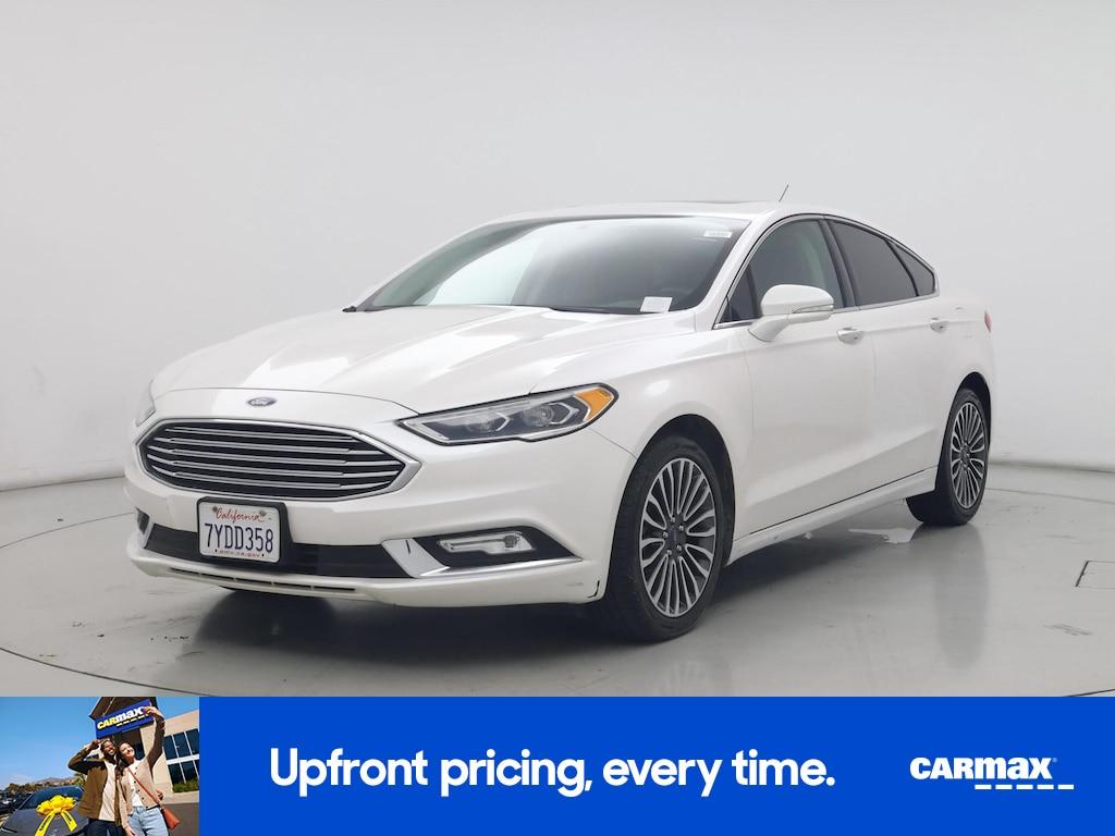 used 2017 Ford Fusion car, priced at $13,998