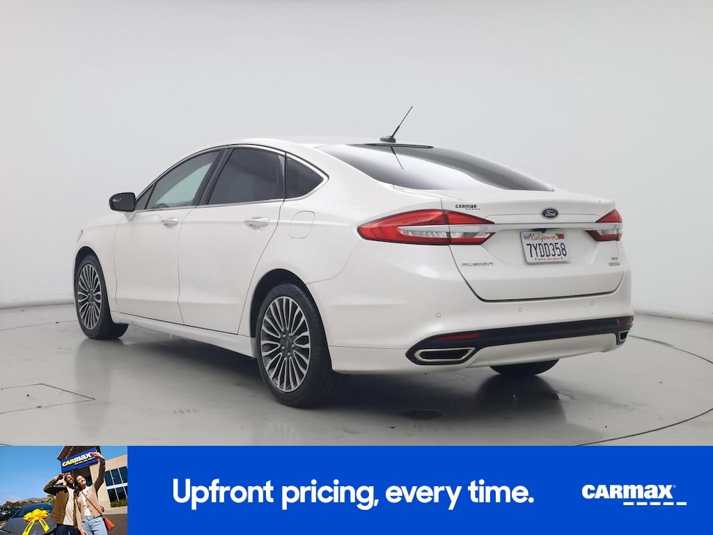 used 2017 Ford Fusion car, priced at $13,998