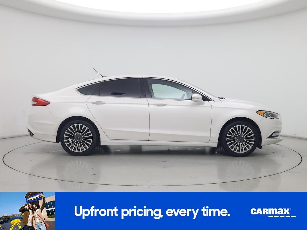 used 2017 Ford Fusion car, priced at $13,998