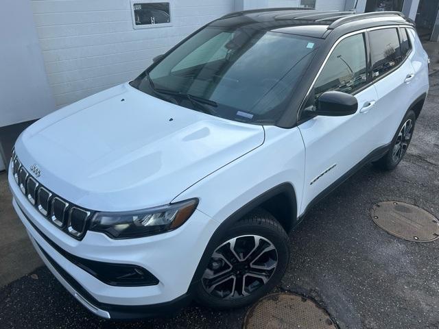 used 2022 Jeep Compass car, priced at $23,088