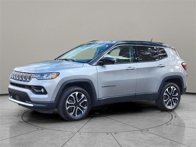 used 2022 Jeep Compass car, priced at $21,488