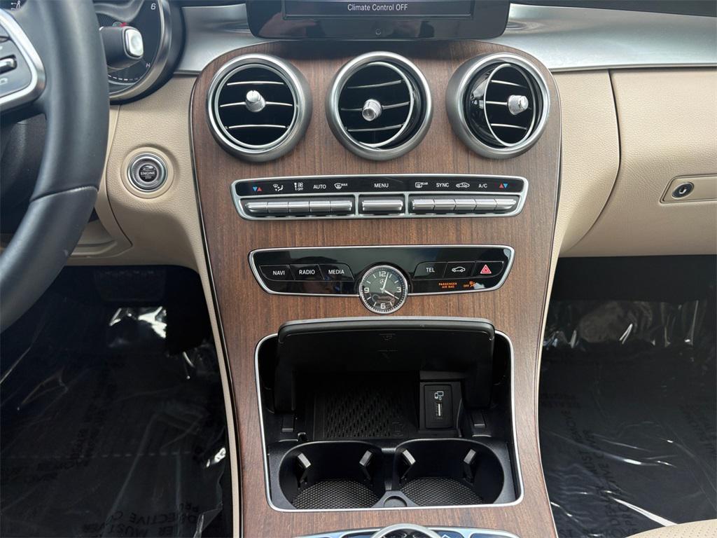 used 2019 Mercedes-Benz C-Class car, priced at $18,971