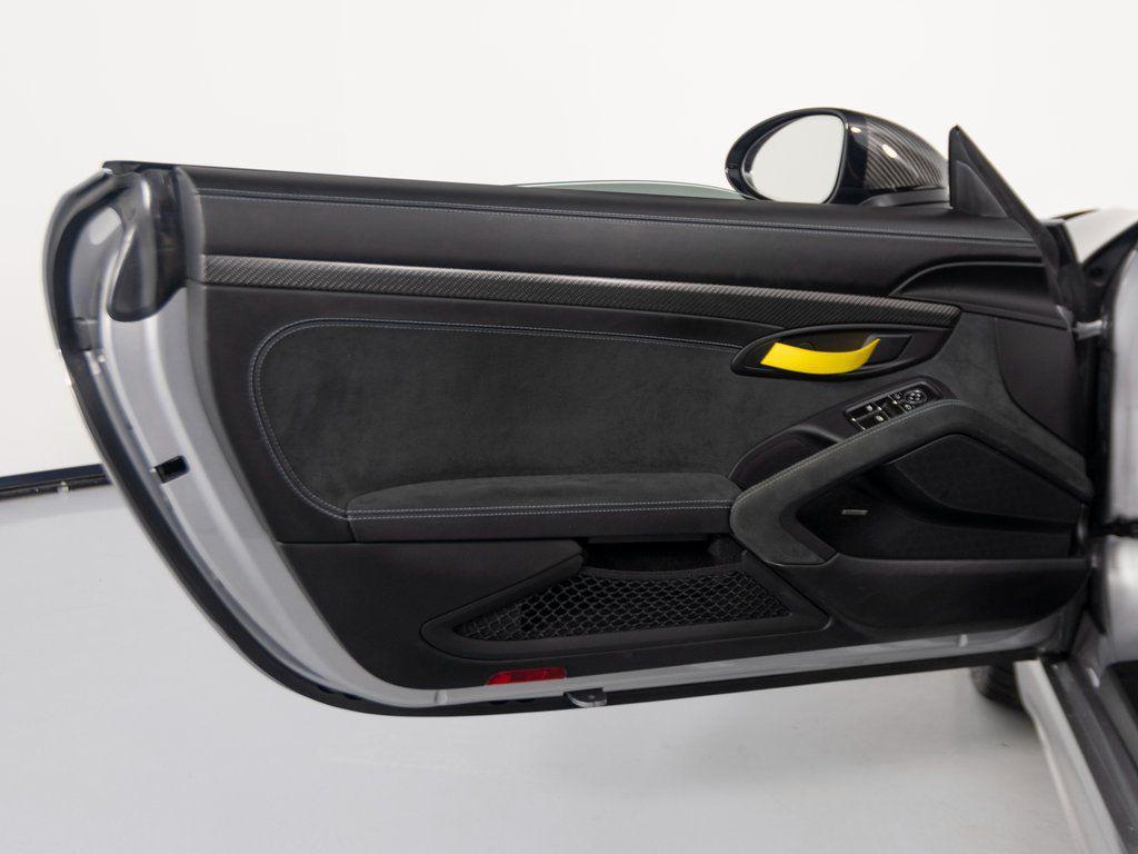 used 2025 Porsche 718 Spyder car, priced at $217,995