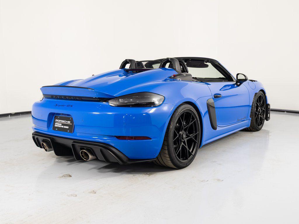 used 2025 Porsche 718 Spyder car, priced at $219,983