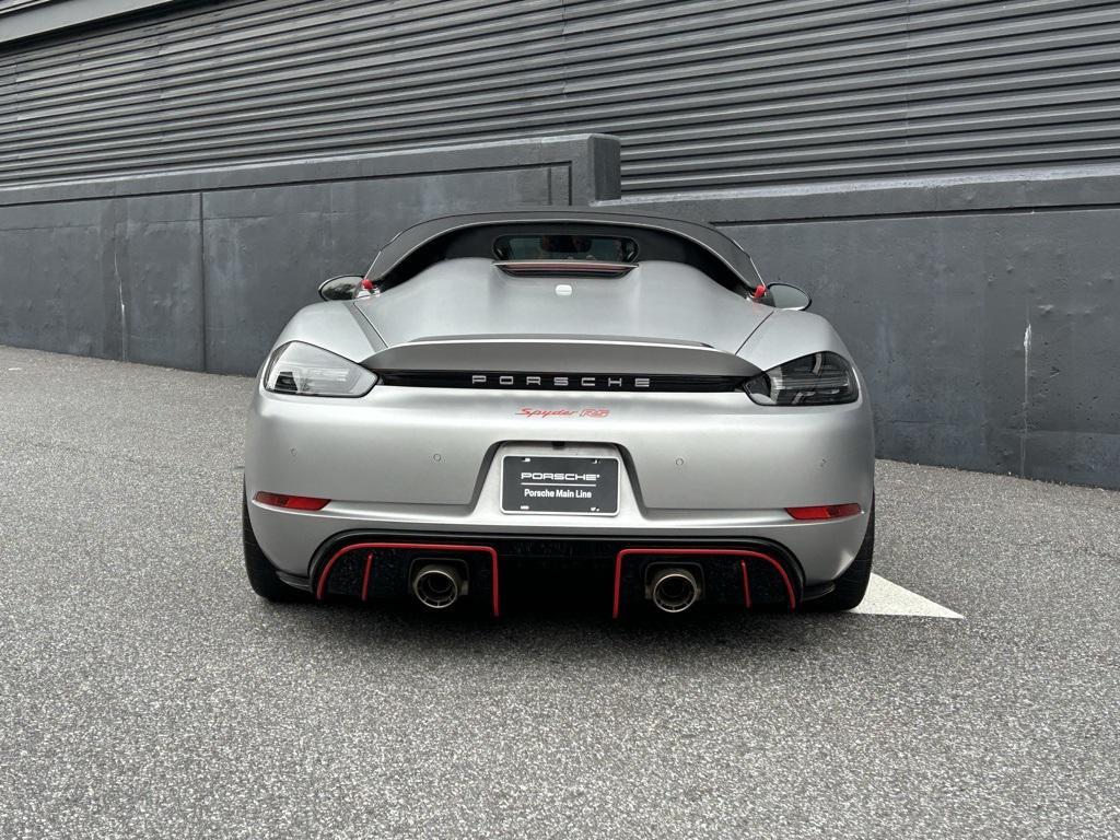 used 2025 Porsche 718 Spyder car, priced at $219,995