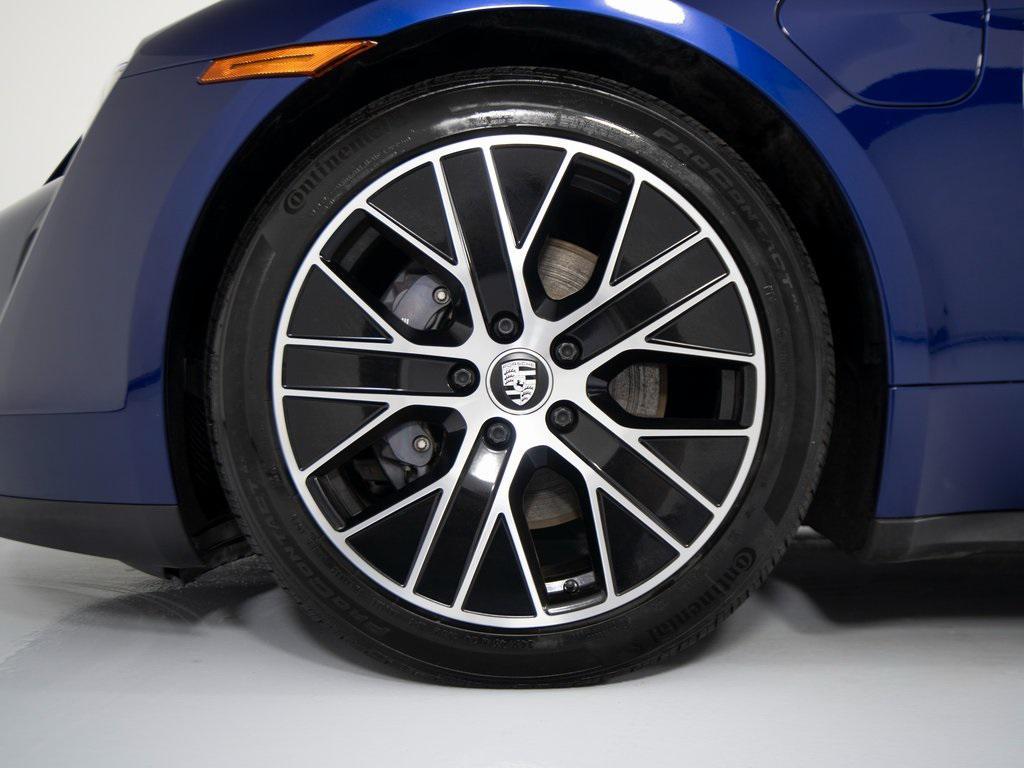 used 2022 Porsche Taycan car, priced at $58,995