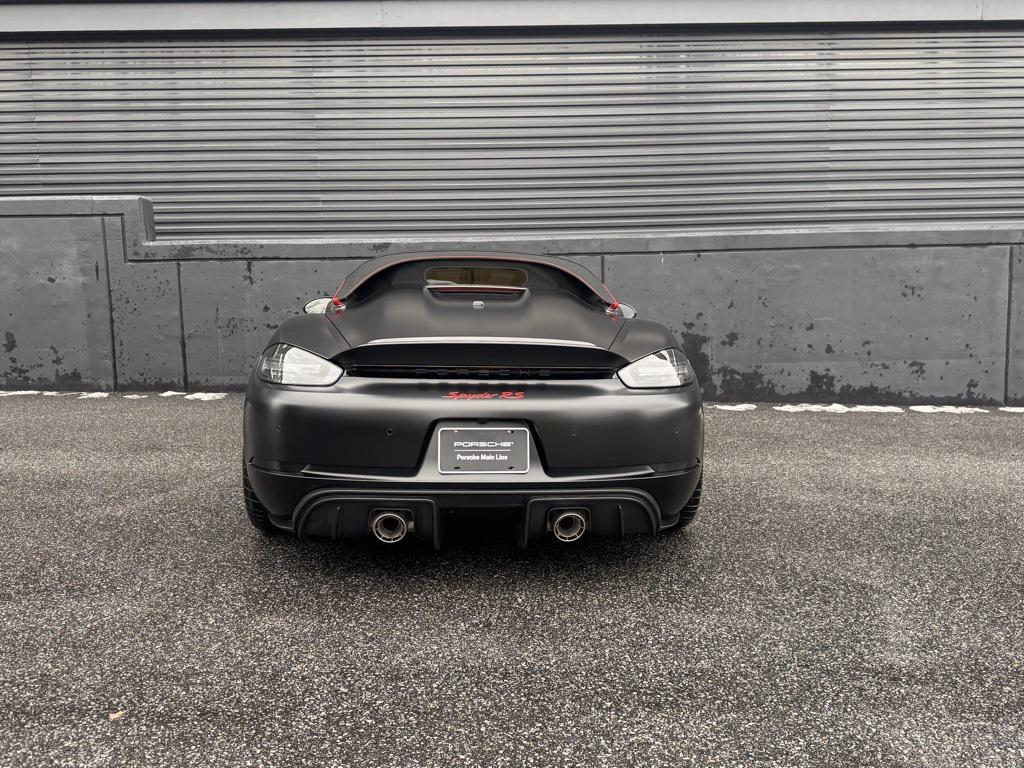 used 2025 Porsche 718 Spyder car, priced at $221,995