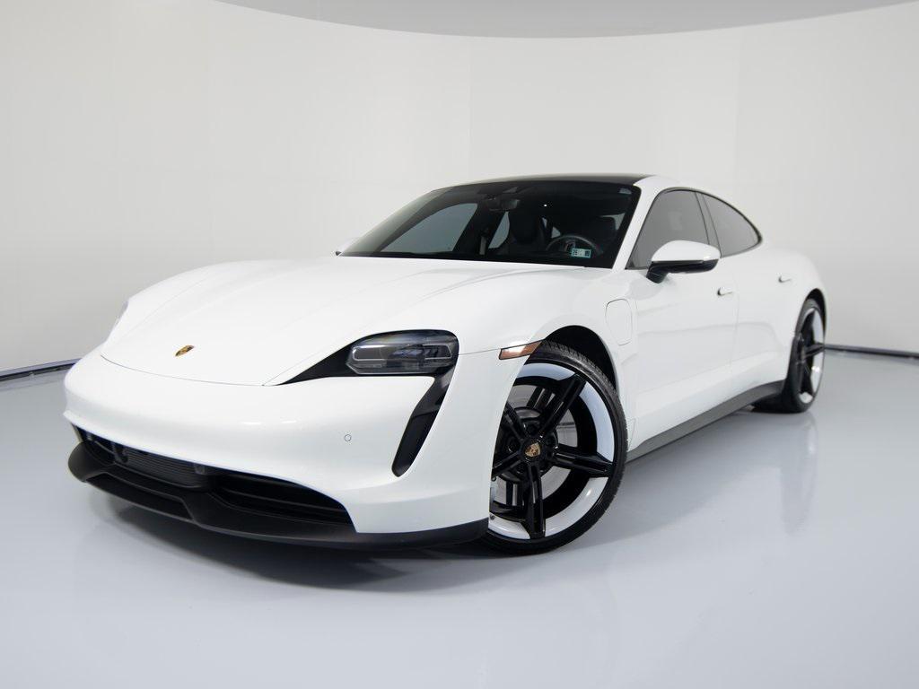 used 2022 Porsche Taycan car, priced at $63,995