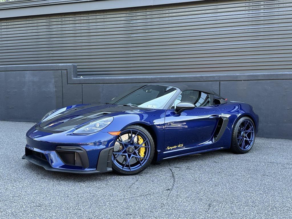 used 2025 Porsche 718 Spyder car, priced at $224,995
