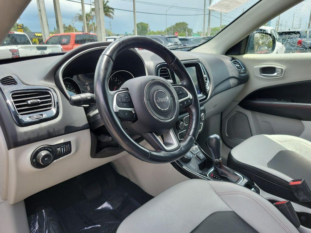 used 2021 Jeep Compass car, priced at $17,194
