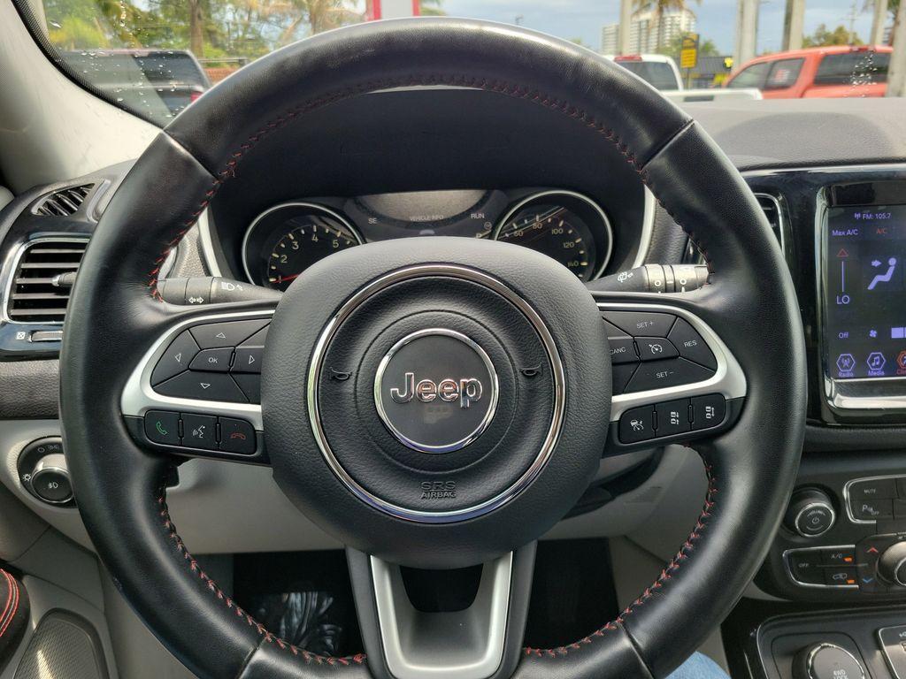 used 2021 Jeep Compass car, priced at $17,194