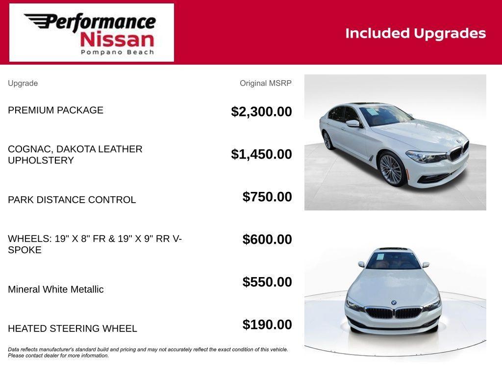 used 2018 BMW 530 car, priced at $15,995