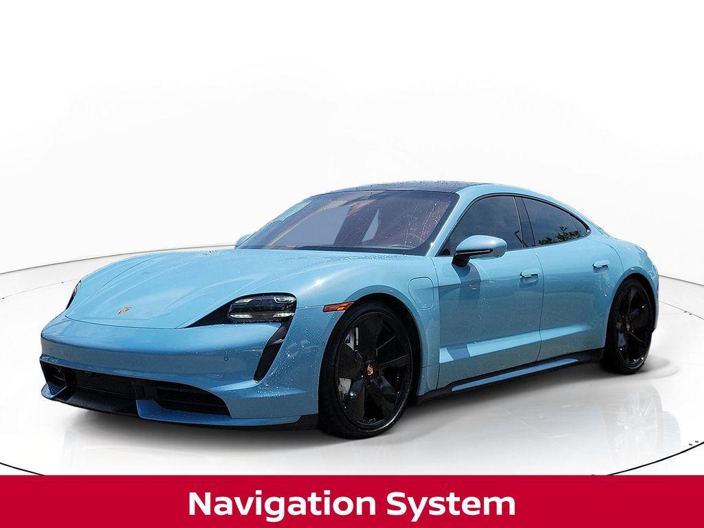used 2020 Porsche Taycan car, priced at $62,999