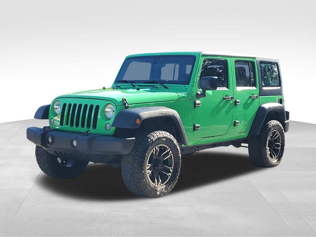 used 2015 Jeep Wrangler Unlimited car, priced at $16,788