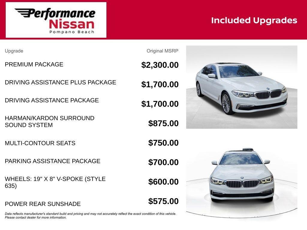 used 2018 BMW 540 car, priced at $20,742