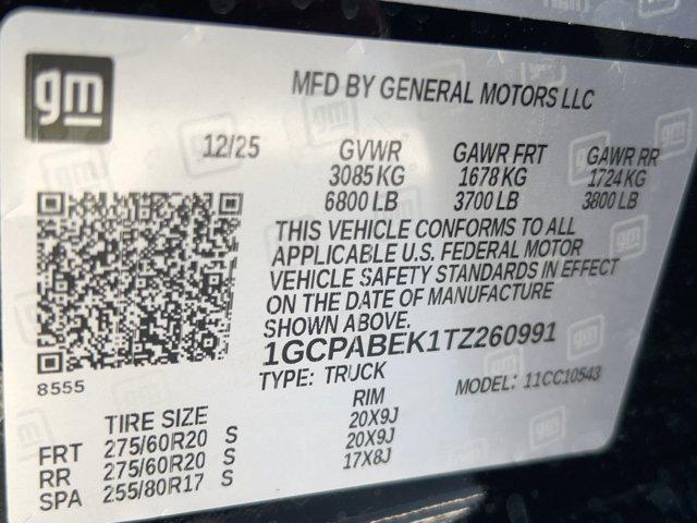 new 2026 Chevrolet Silverado 1500 car, priced at $40,531