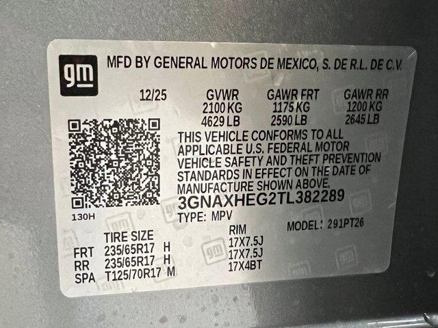 new 2026 Chevrolet Equinox car, priced at $28,441