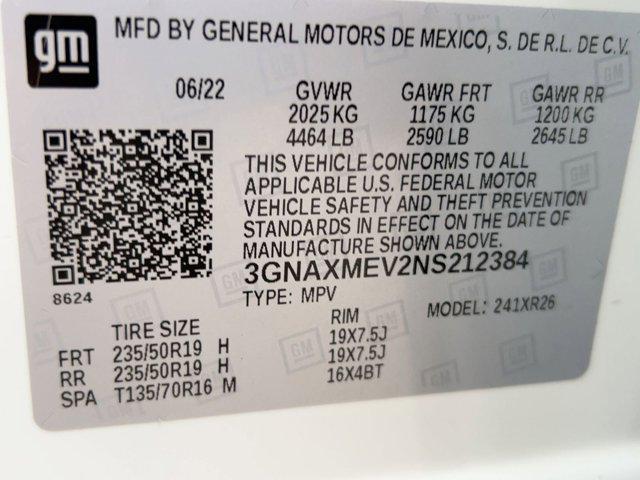 used 2022 Chevrolet Equinox car, priced at $21,999