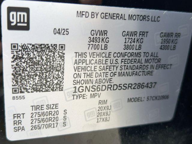 used 2025 Chevrolet Suburban car, priced at $65,999