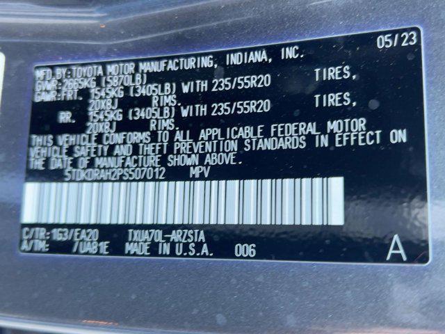 used 2023 Toyota Highlander car, priced at $34,288