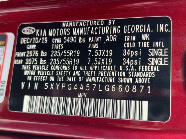 used 2020 Kia Sorento car, priced at $12,288