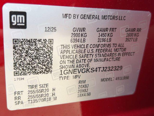 new 2026 Chevrolet Traverse car, priced at $45,071