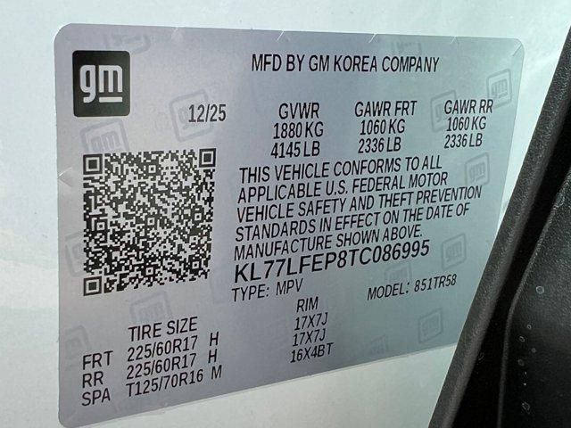 new 2026 Chevrolet Trax car, priced at $22,891