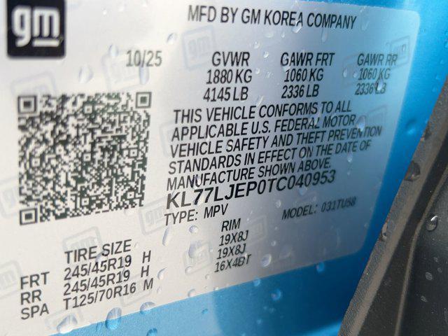 new 2026 Chevrolet Trax car, priced at $27,481