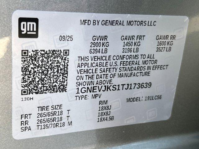 new 2026 Chevrolet Traverse car, priced at $49,612